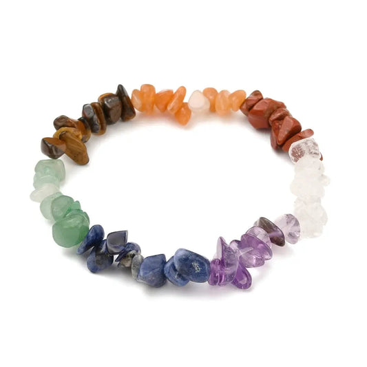 Bracelet -7 Chakra -Chips -Chips -Aromes Evasions 