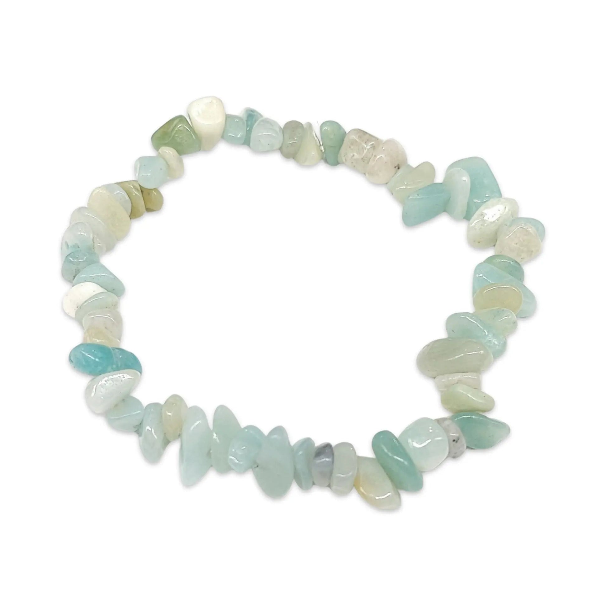 Bracelet -Amazonite -Chips -Chips -Aromes Evasions 