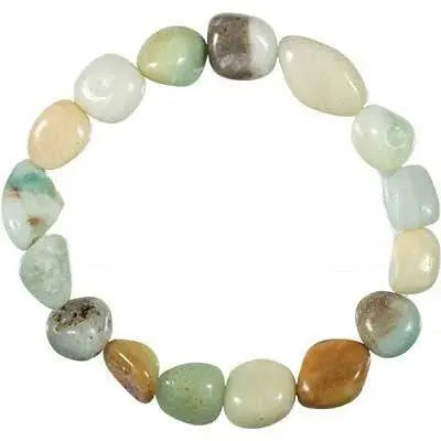 Bracelet -Amazonite -Natural Shape Stones Natural Shape Aromes Evasions