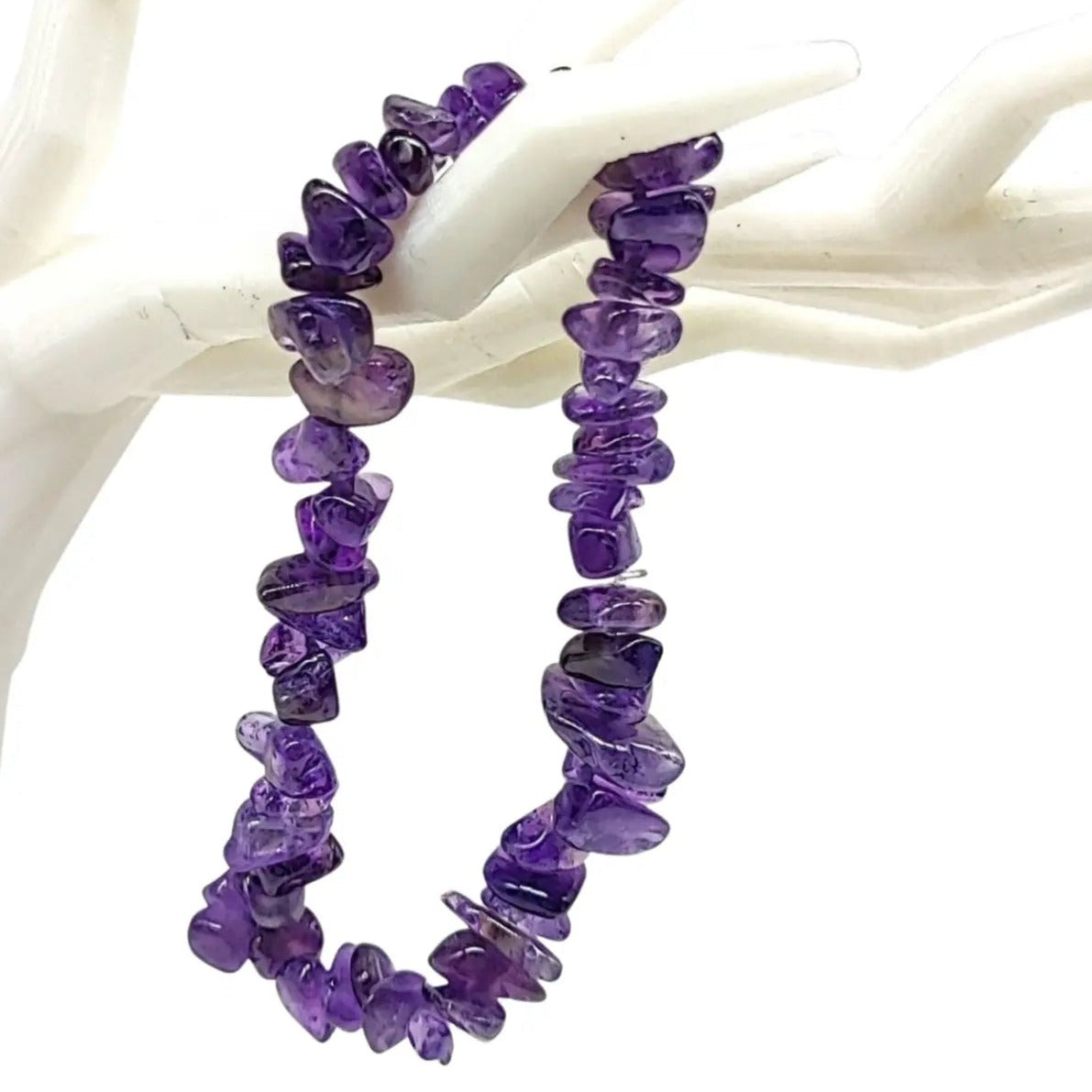 Bracelet -Amethyst -Chip -Chip -Aromes Evasions 