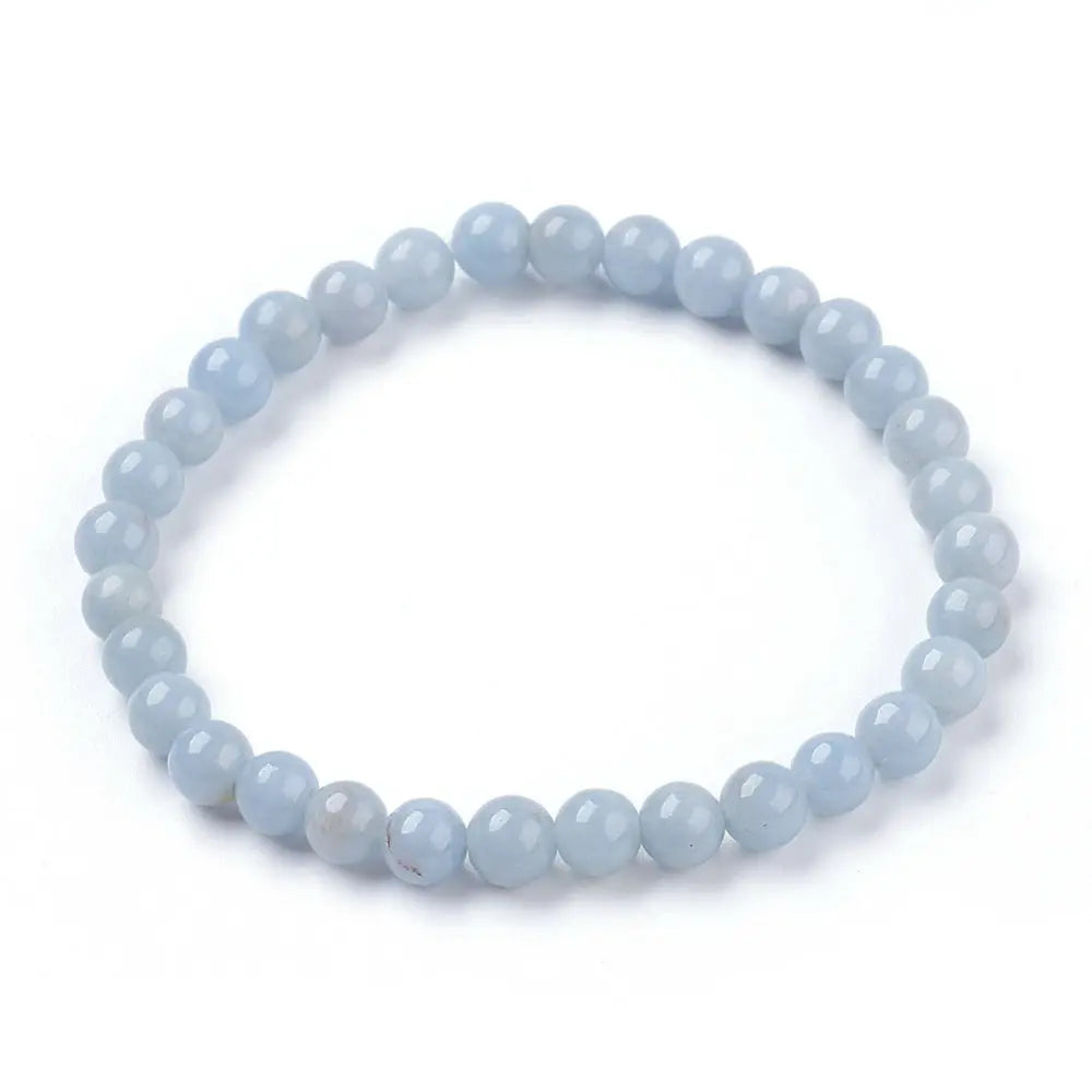 Bracelet -Angelite -6mm