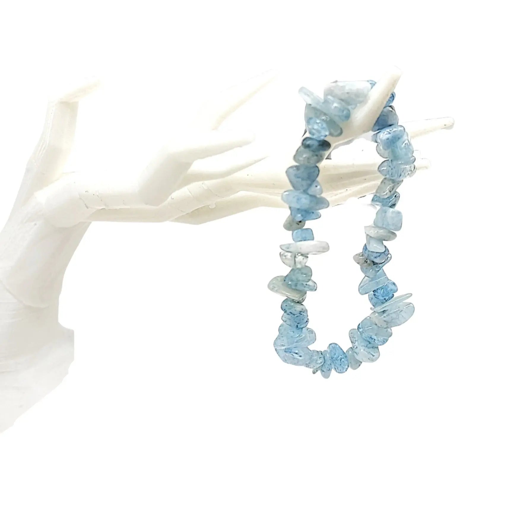 Bracelet -Aquamarine -Chip -Chip -Aromes Evasions 