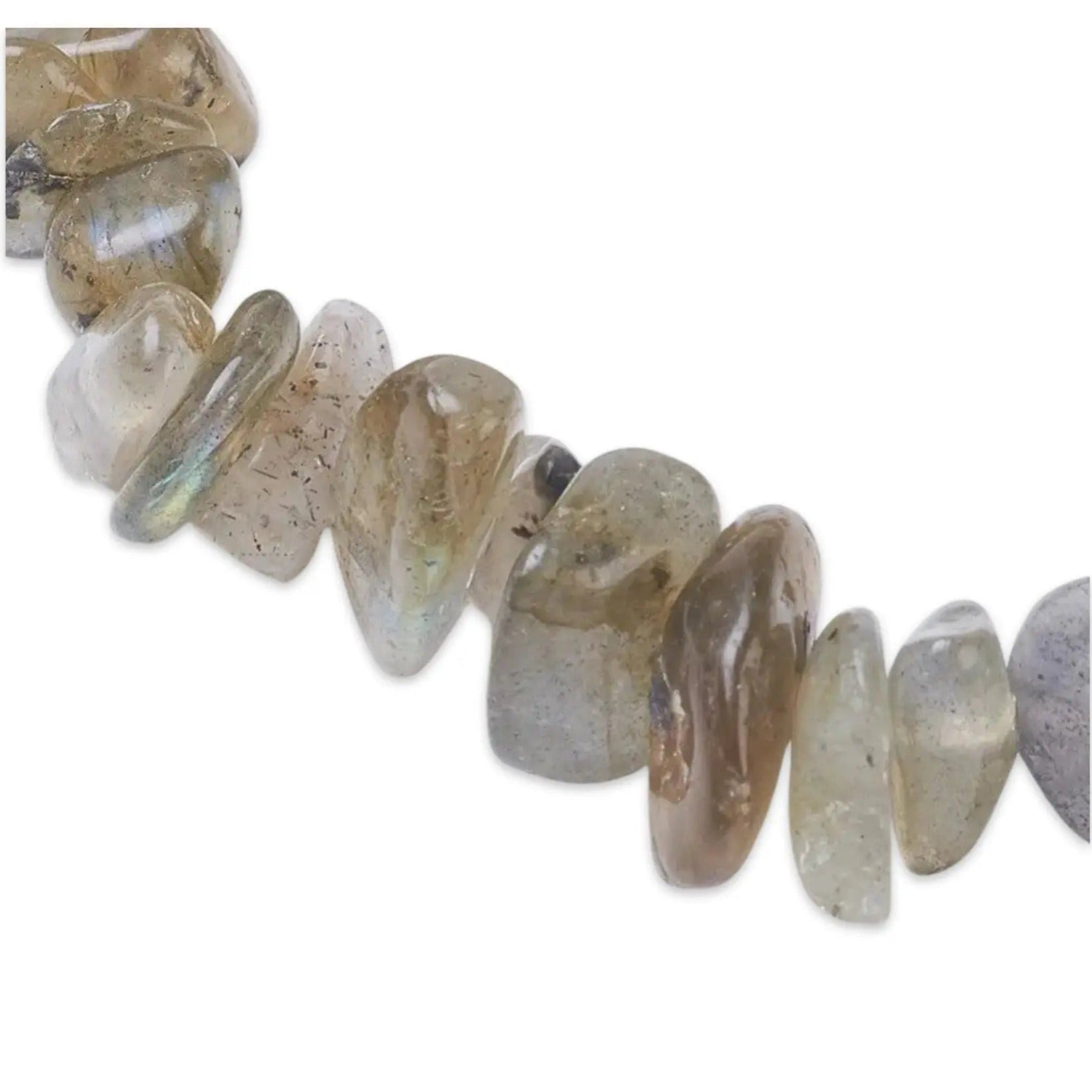 Bracelet -Labradorite -Chips -Small -Chips -Aromes Evasions 