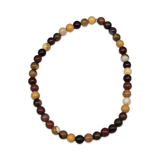 Bracelet -Mookaite -4mm -4mm -Aromes Evasions 