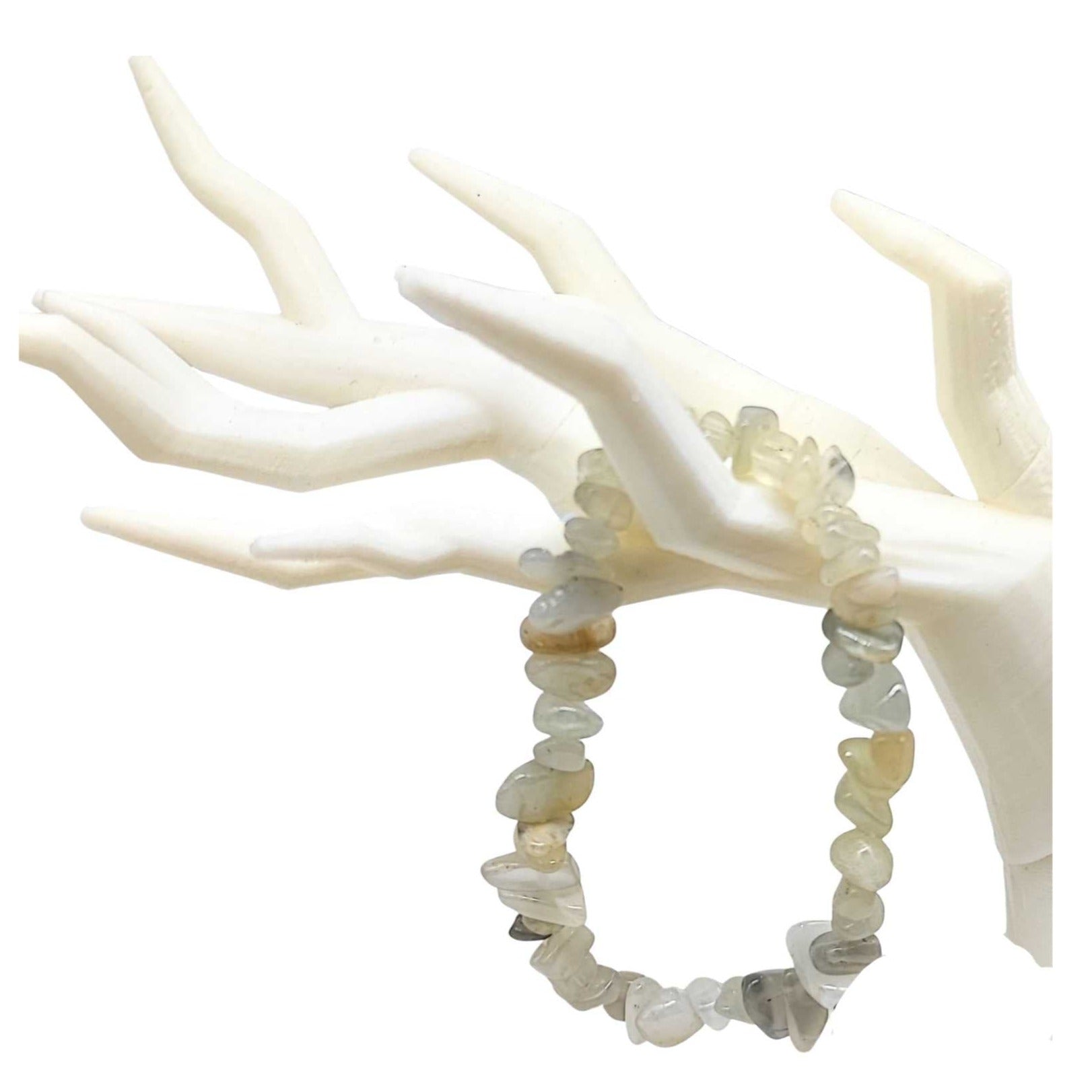 Bracelet -Moonstone -Chip -Chip -Aromes Evasions 