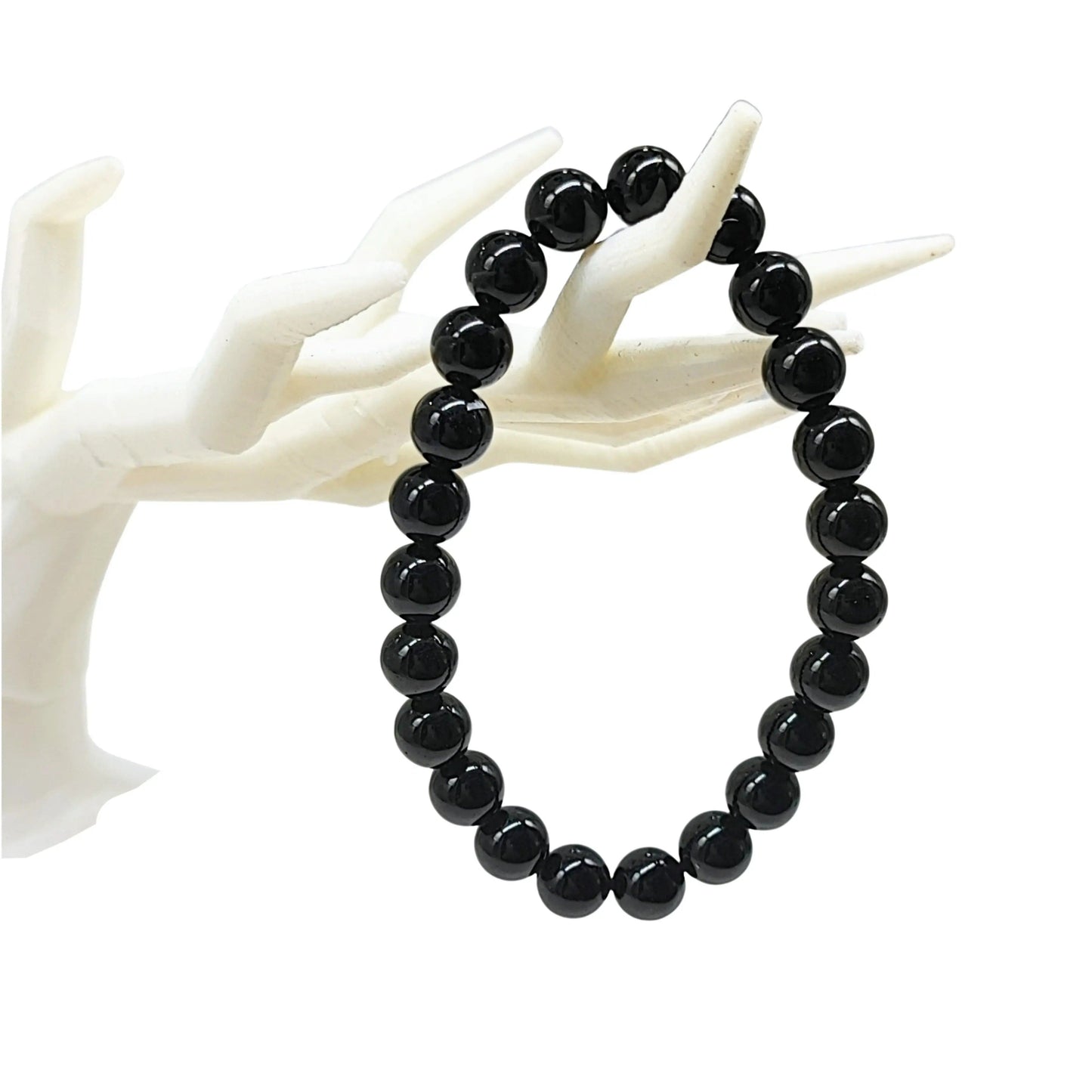 Bracelet -Tourmaline -Black -8mm -Bracelets -Aromes Evasions 