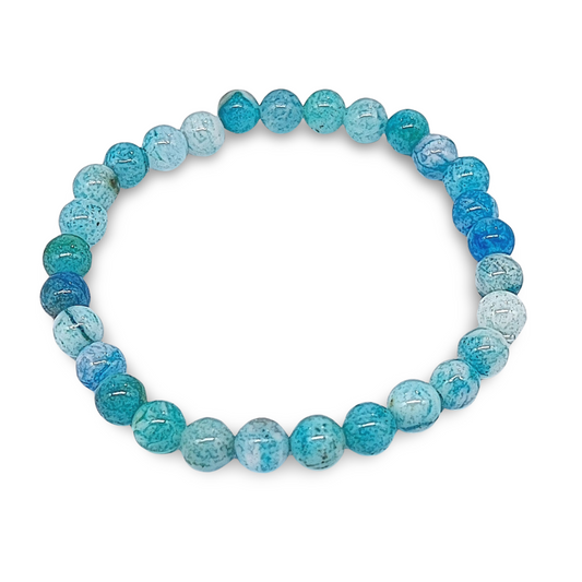Bracelet -Hemimorphite -6mm