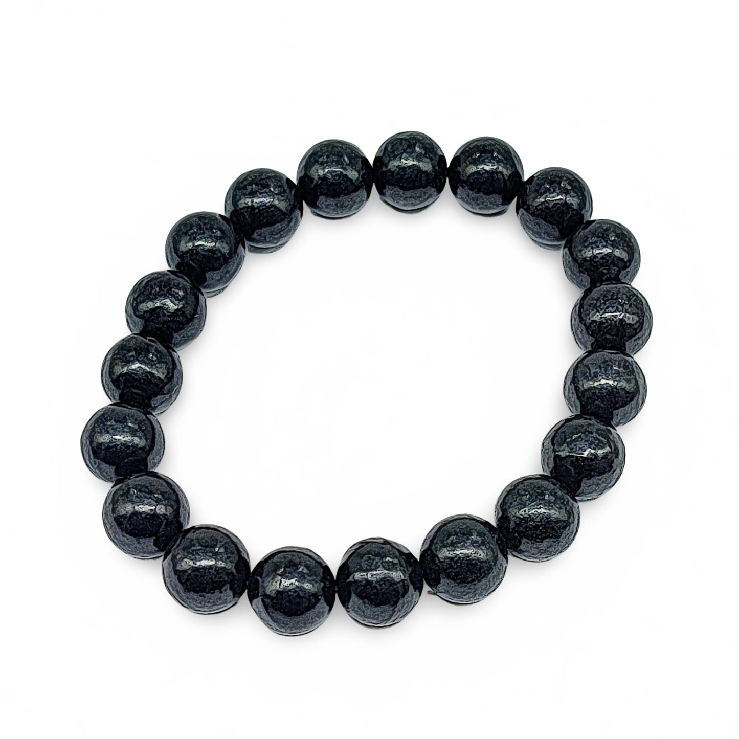 Bracelet -Shungite -10mm -10mm -Arômes & Évasions