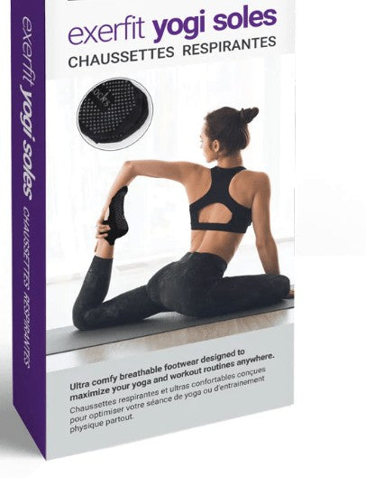 CLEARANCE -Yoga Accessories -Black -Non-Slip Socks Socks Aromes Evasions 