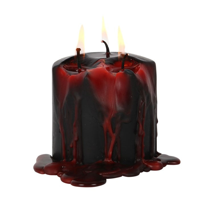 Candle -Vampire Blood -Pillar -Small - Arômes et Évasions