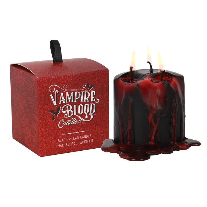 Candle -Vampire Blood -Pillar -Small - Arômes et Évasions