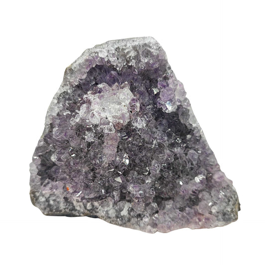 Cluster -Druzy with Cut Base -Amethyst -441g -Cluster -Aromes Evasions 