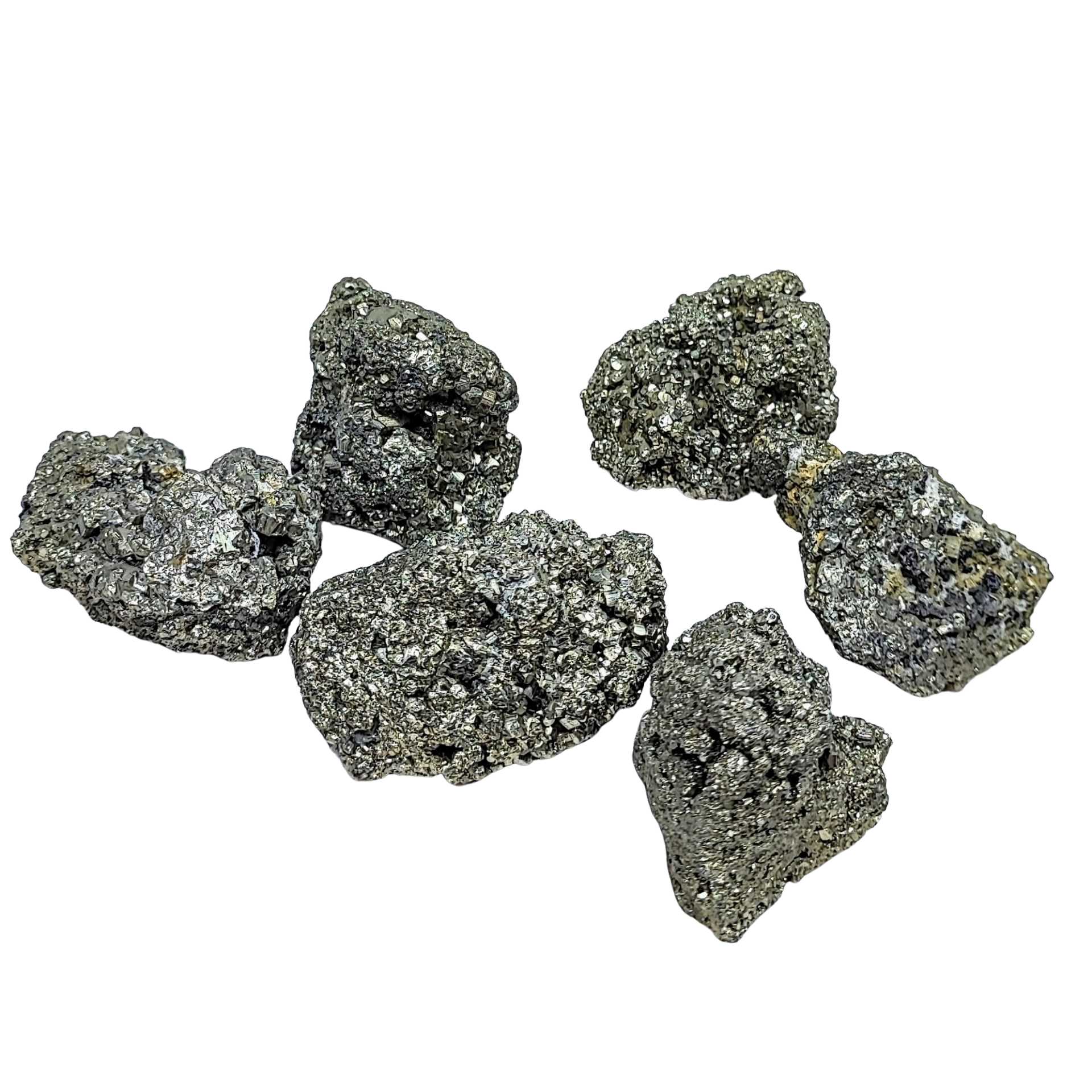 Cluster -Pyrite A -Specimen -Cluster -Aromes Evasions 