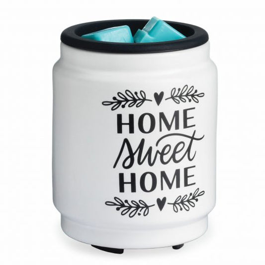 Diffuser -Oil & Wax Tart Warmer -Ceramic -Home Sweet Home - Arômes et Évasions