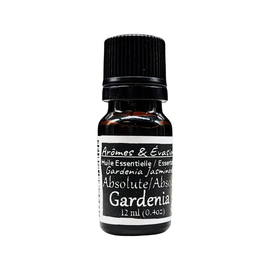 Essential Oil -Gardenia Absolute (Gardenia Jasminoides) -Floral Scent -Aromes Evasions 