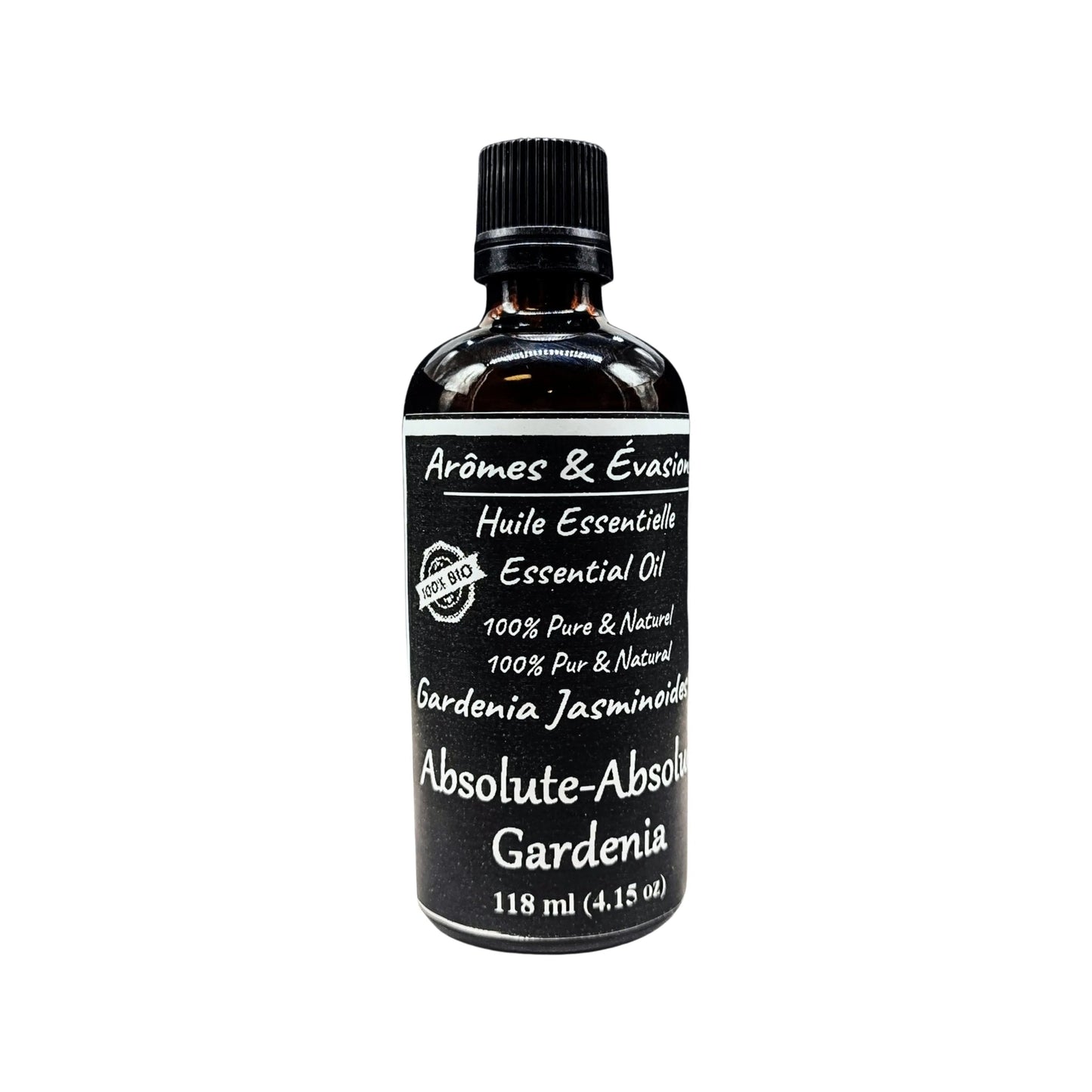 Essential Oil -Gardenia Absolute (Gardenia Jasminoides) -Floral Scent -Aromes Evasions 