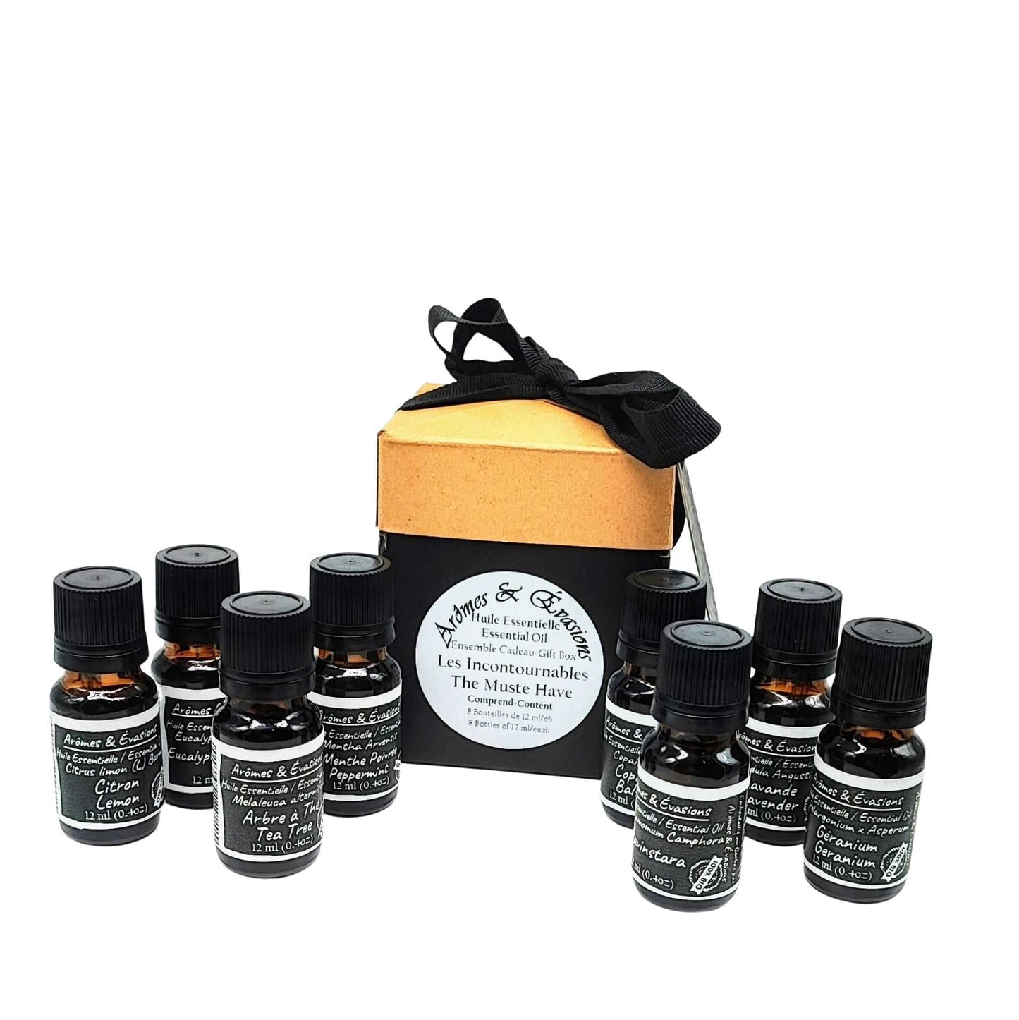 Essential Oil -Gif Set -The Muste Have -Fruity Scent -Aromes Evasions 