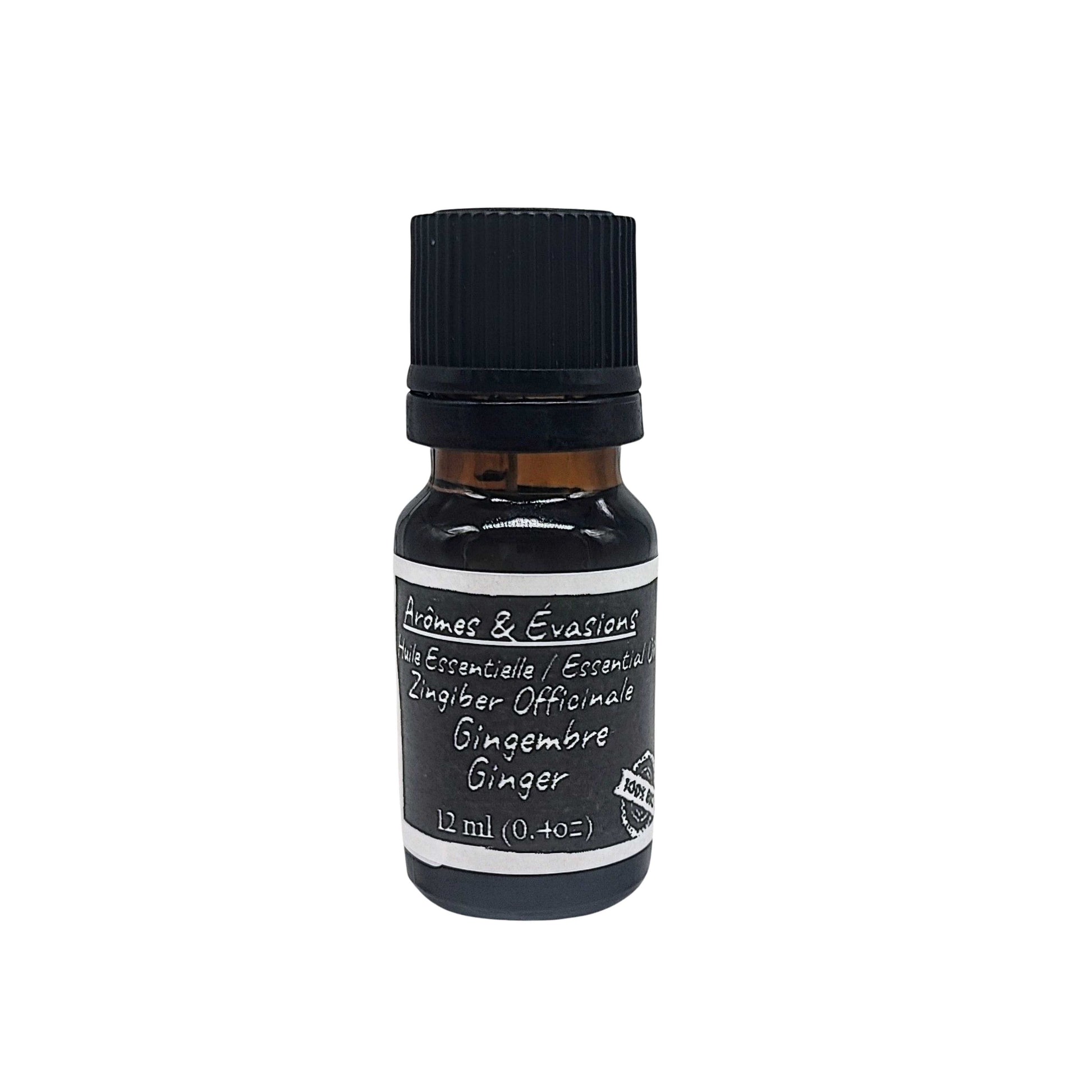 Essential Oil -Ginger (Zingiber Officinale) 12 ml
