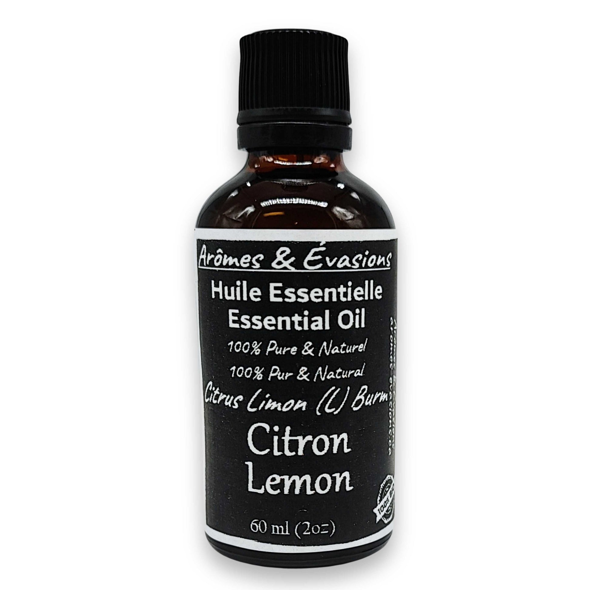 Essential Oil -Lemon (Citrus limon (L) Burm) 60 ml