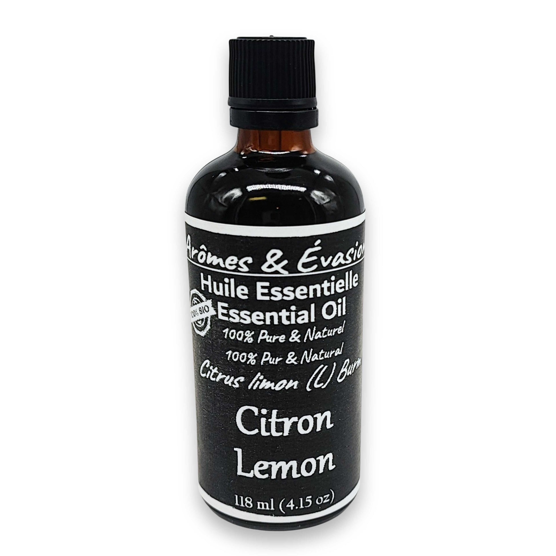 Essential Oil -Lemon (Citrus limon (L) Burm) 118 ml