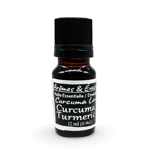 Essential Oil -Turmeric (Curcuma Longa) -Spicy Scent -Aromes Evasions