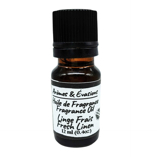 Fragrance Oil - Fresh Linen -12ml -12ml -Aromes Evasions 