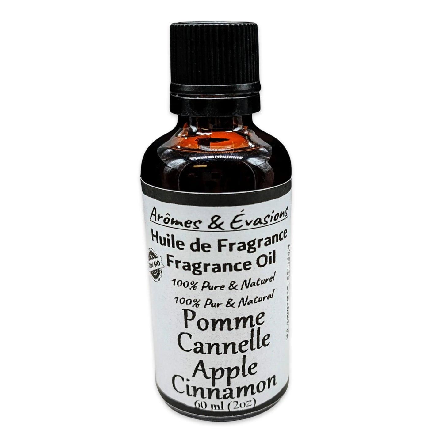 Fragrance Oil -Apple Cinnamon -Sweet & Spicy Scent -Aromes Evasions 