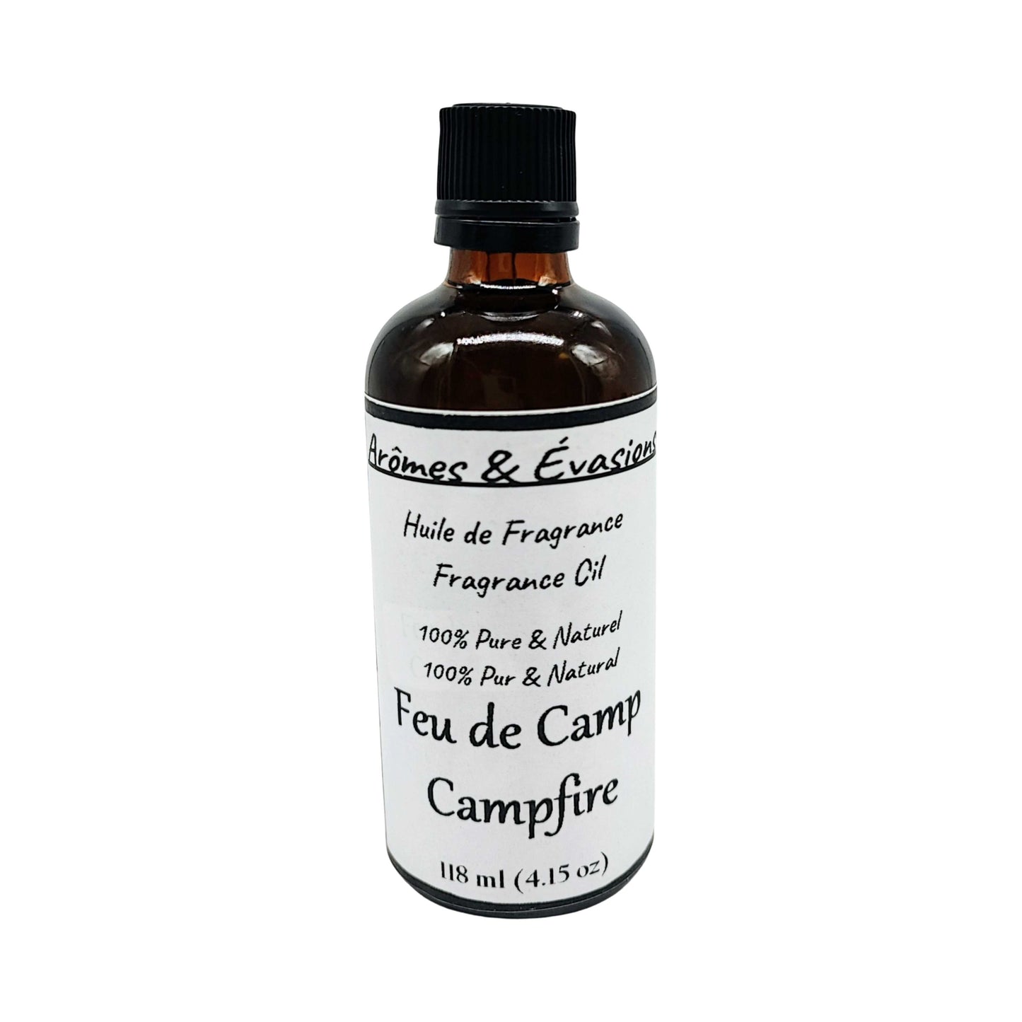 Fragrance Oil -Campfire -Woody Scent -Aromes Evasions 