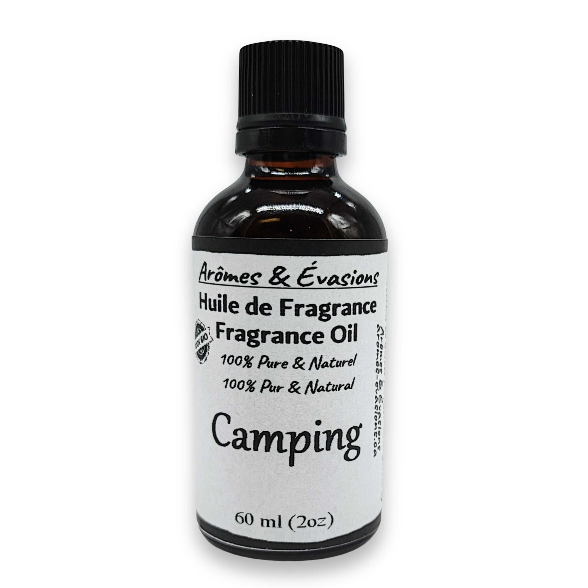 Fragrance Oil -Camping -Woody Scent -Aromes Evasions 