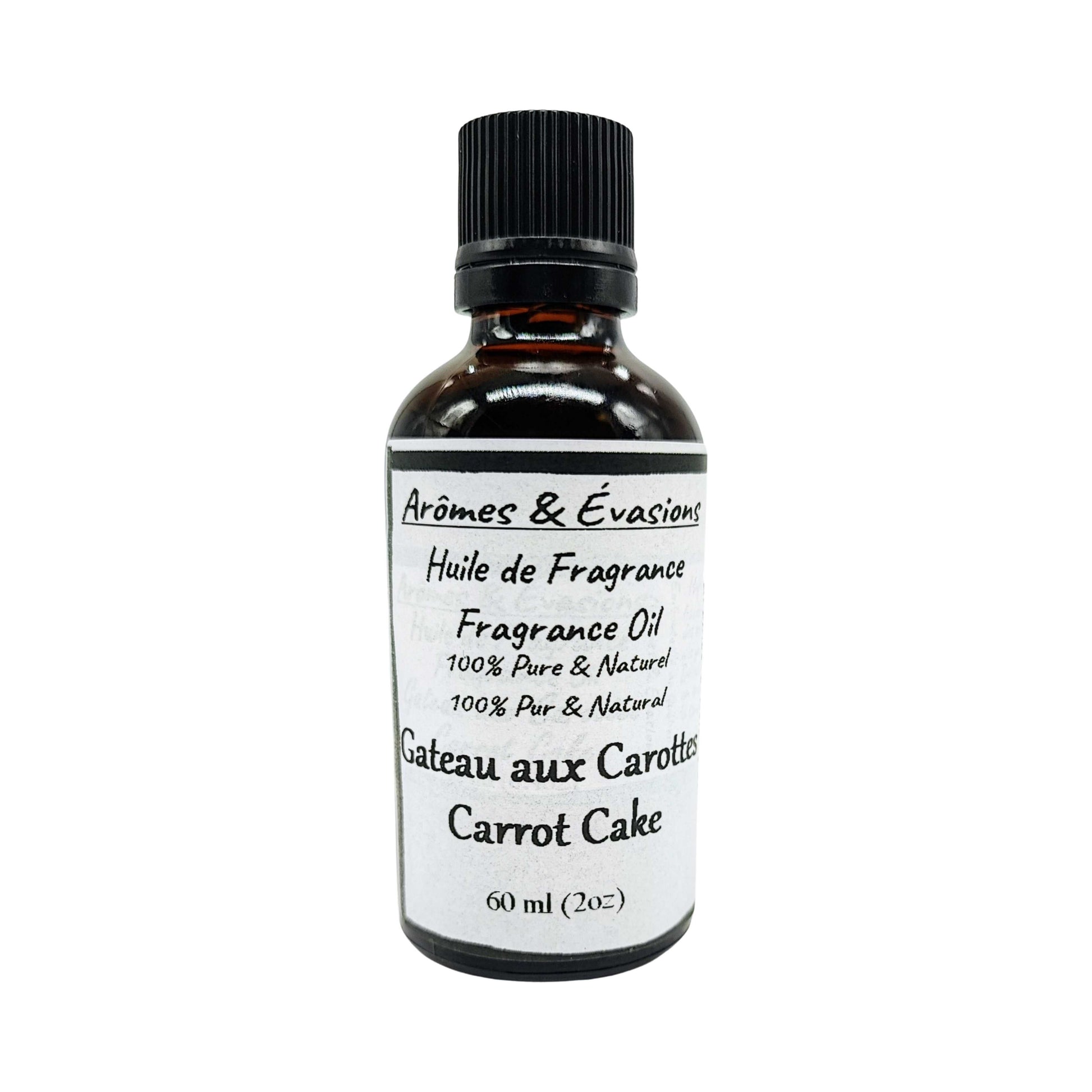 Fragrance Oil -Carrot Cake -Sweet Scent -Aromes Evasions 