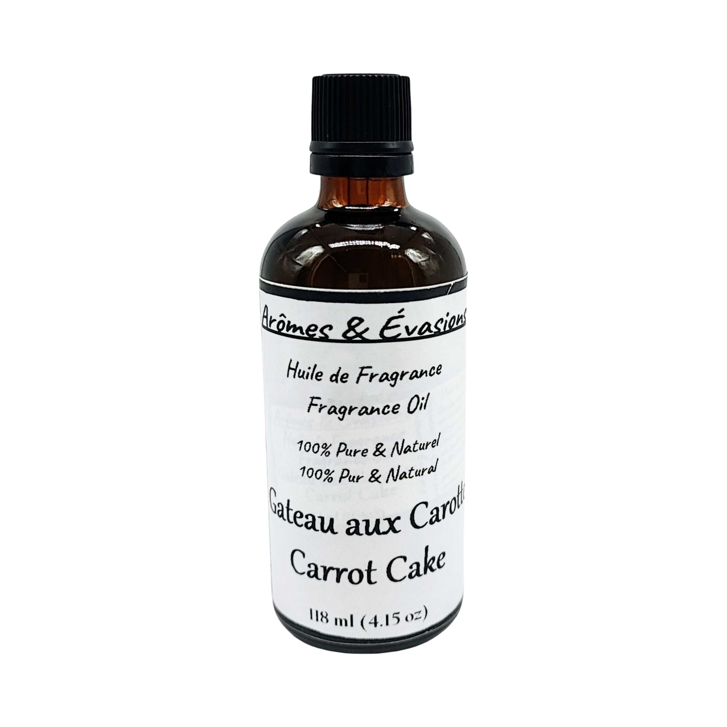 Fragrance Oil -Carrot Cake -Sweet Scent -Aromes Evasions 