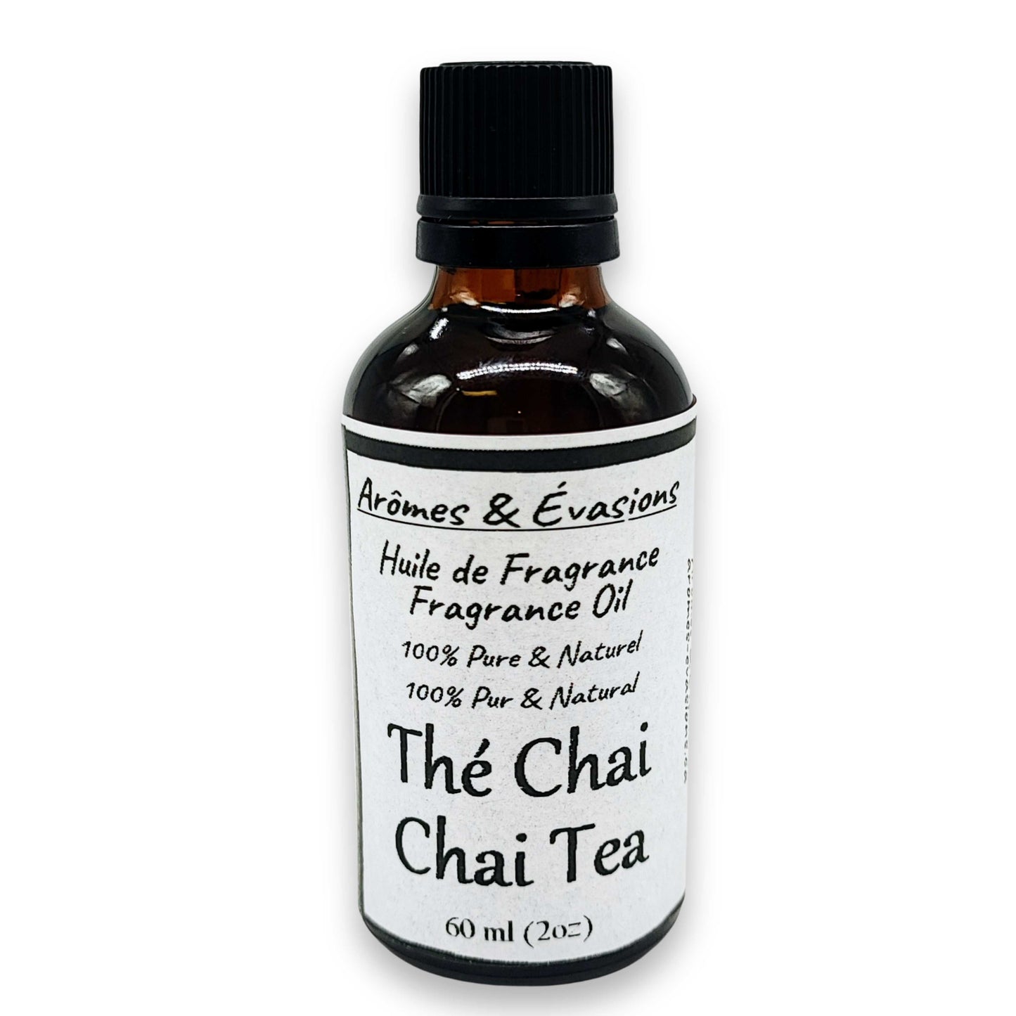 Fragrance Oil -Chai Tea -Sweet Scent -Aromes Evasions 