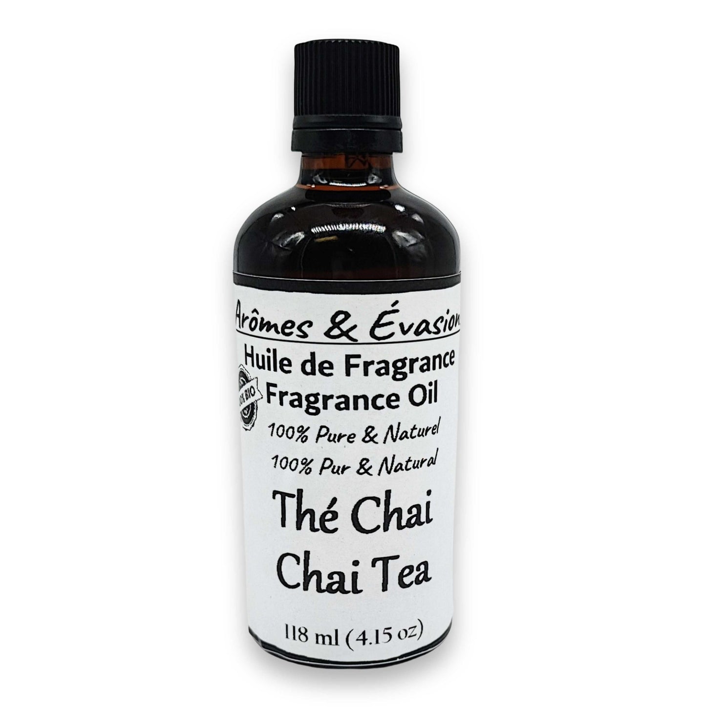 Fragrance Oil -Chai Tea -Sweet Scent -Aromes Evasions 