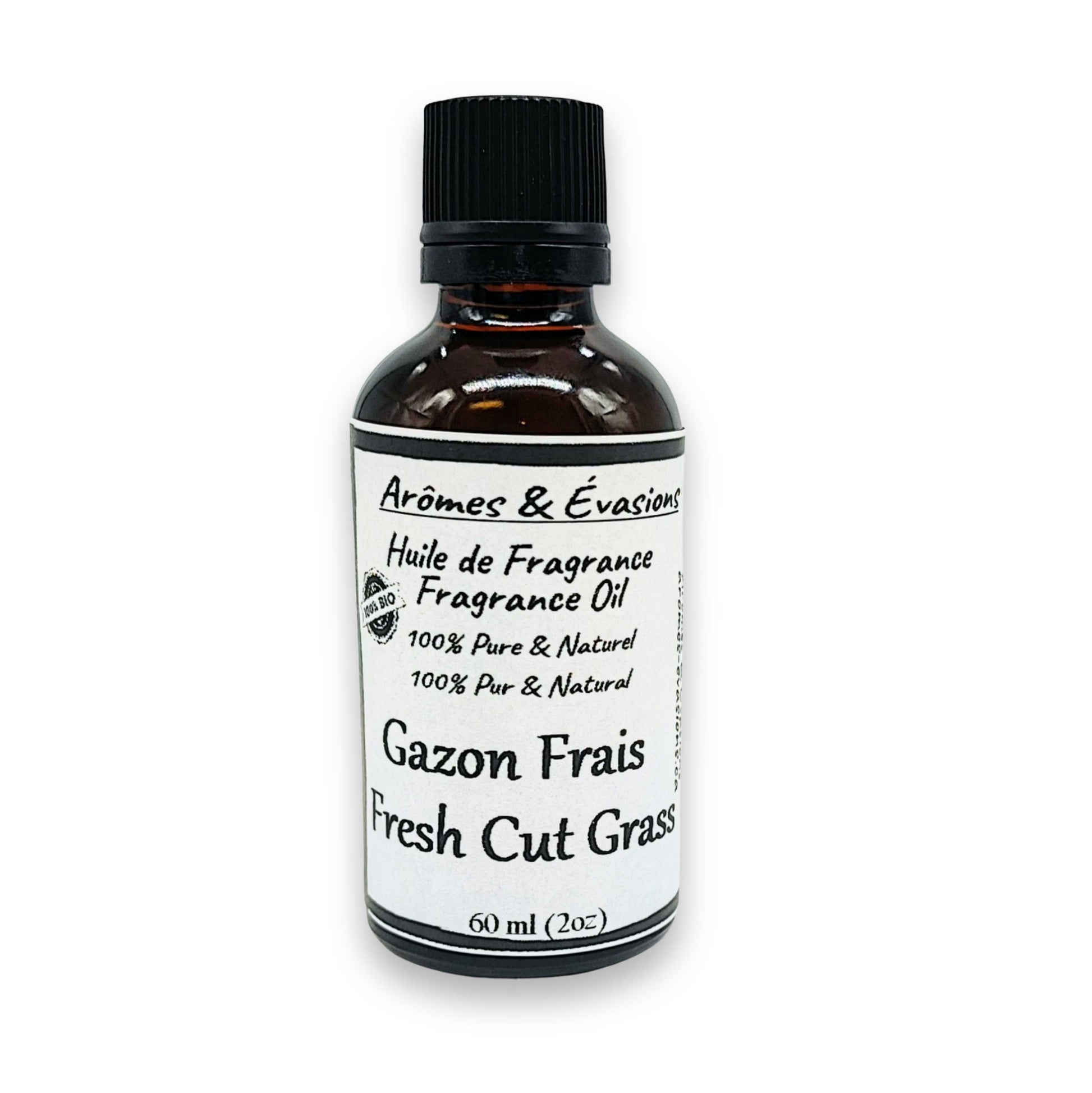 Fragrance Oil -Fresh Cut Grass -Herbal Scent -Aromes Evasions 