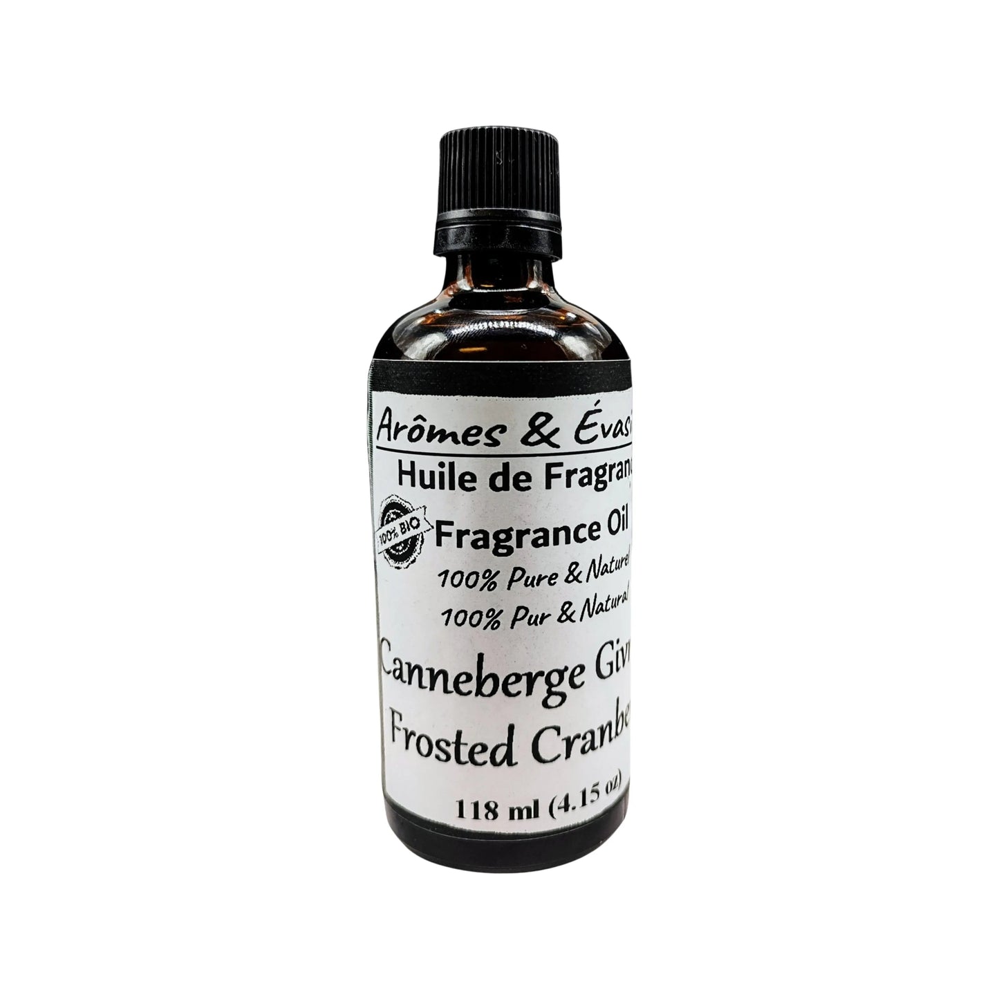 Fragrance Oil -Frosted Cranberry -Fruity Scent -Aromes Evasions 