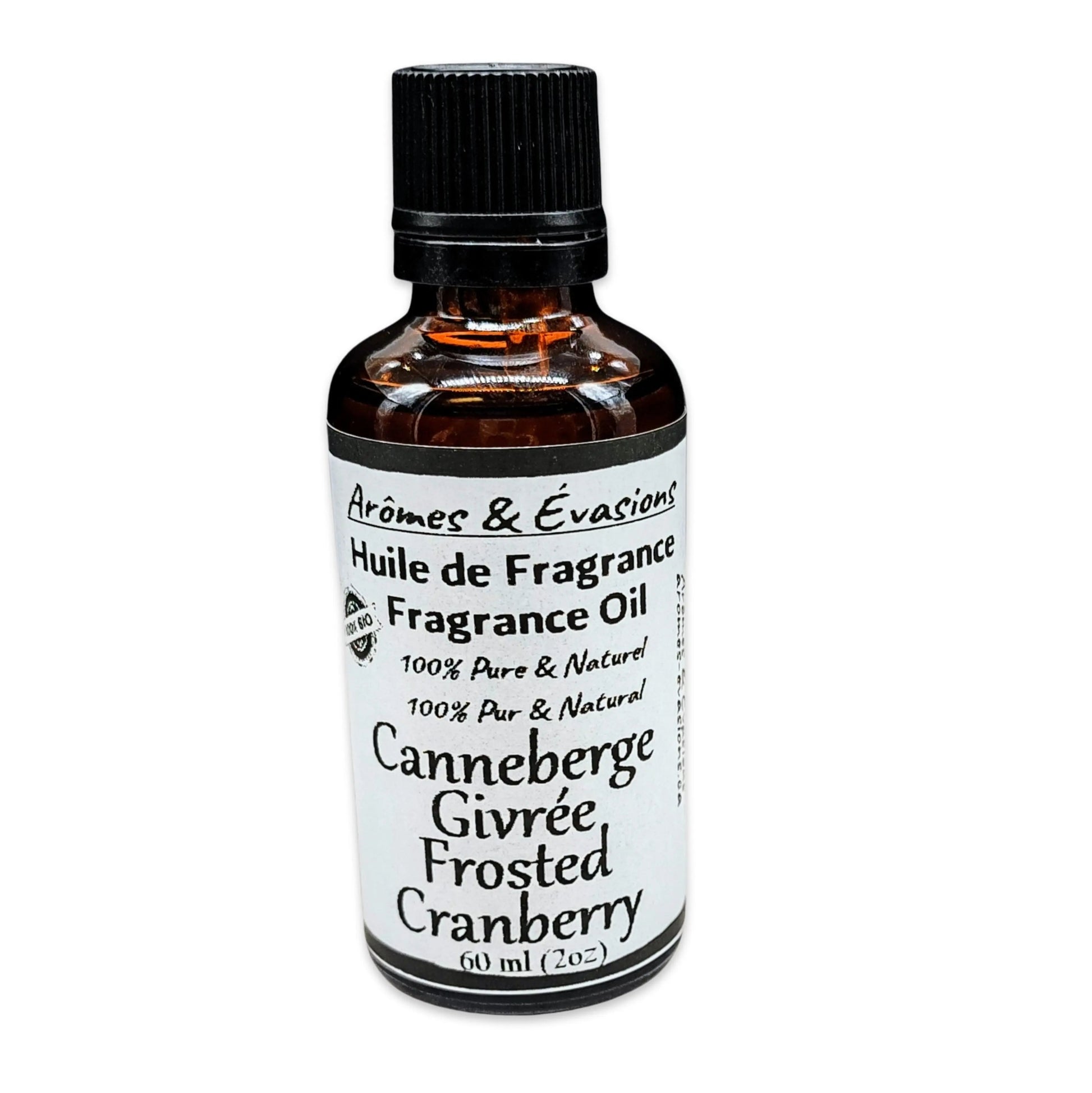 Fragrance Oil -Frosted Cranberry -Fruity Scent -Aromes Evasions 