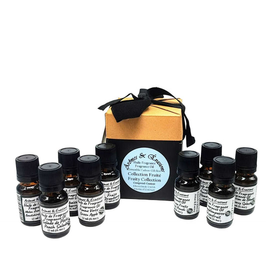 Fragrance Oil -Gif Set -Fruity Collection -Gift Set -Aromes Evasions 
