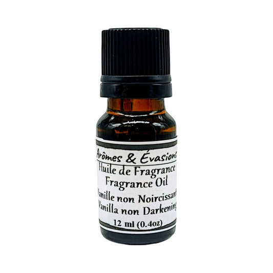 Fragrance Oil -Vanilla (Non-Darkening for Candles) -Sweet Scent -Aromes Evasions 
