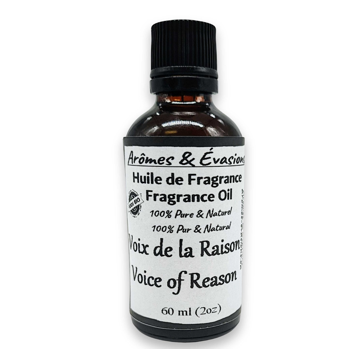 Fragrance Oil -Voice of Reason -Woody Scent -Aromes Evasions 