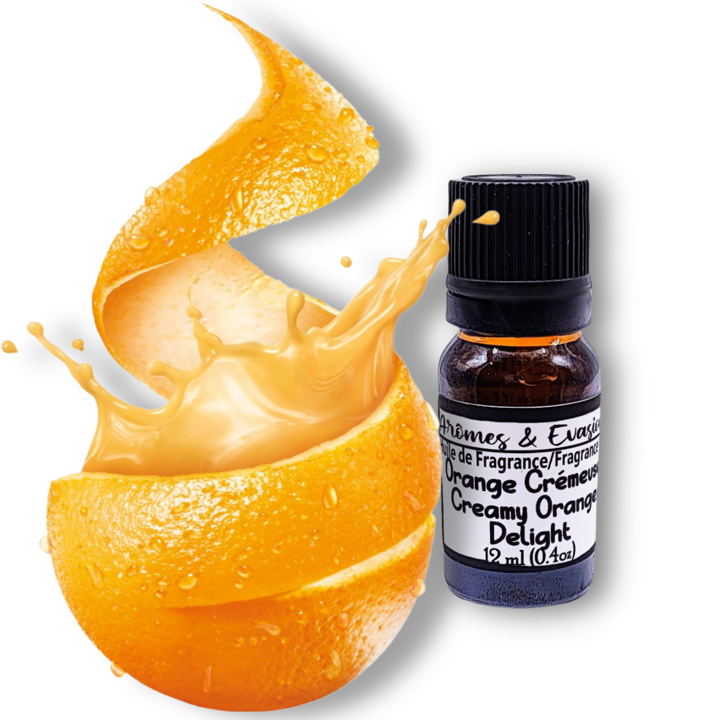 Fragrance Oil -Creamy Orange Delight - Arômes et Évasions