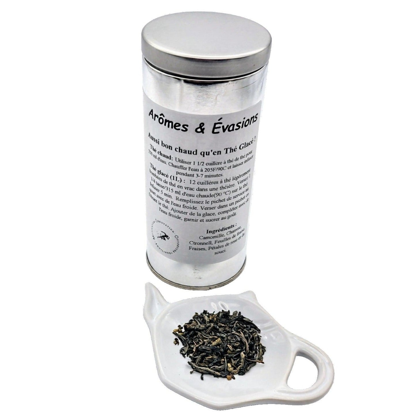 Green Tea - Lucky Dragon Hyson - Loose Tea Green Tea Aromes Evasions 