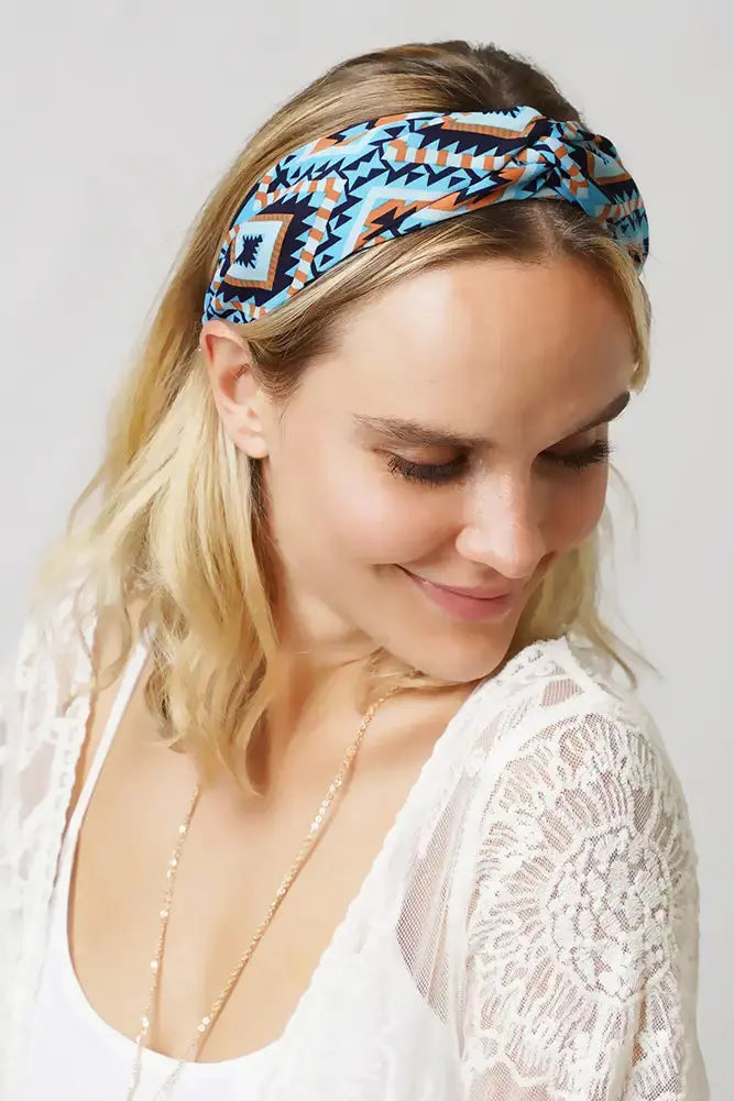 Hair Acessories -Headband -AZTEC Style - -Aromes Evasions 