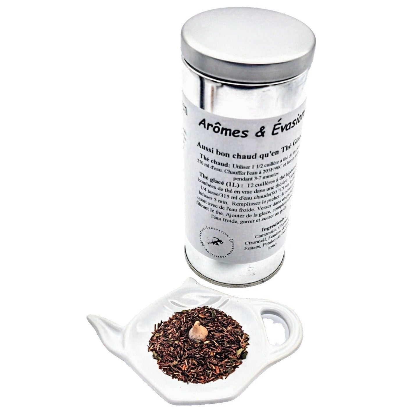 Herbal Tea -Chocolate With Mint Rooibos -Loose Tea Rooibos Tea Aromes Evasions 