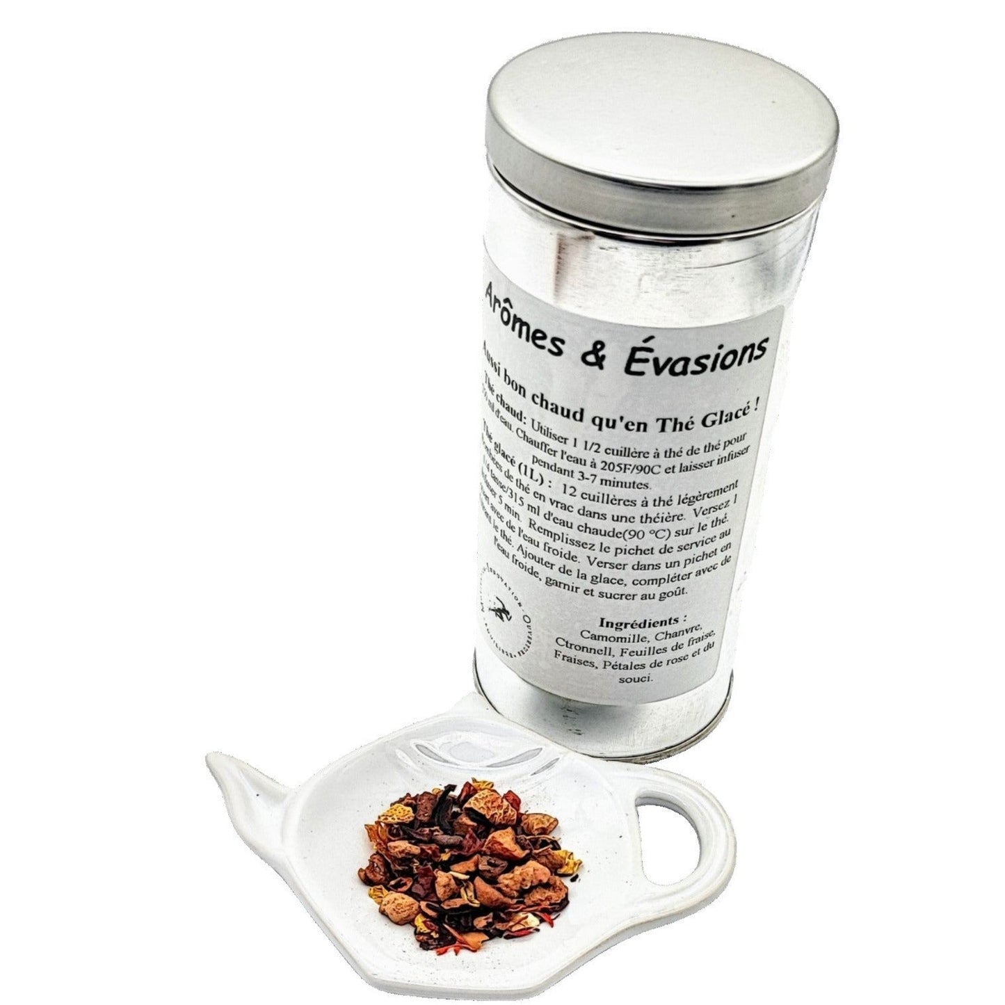 Herbal Tea -Citrus Essence -Loose Tea Herbal Tea Aromes Evasions 