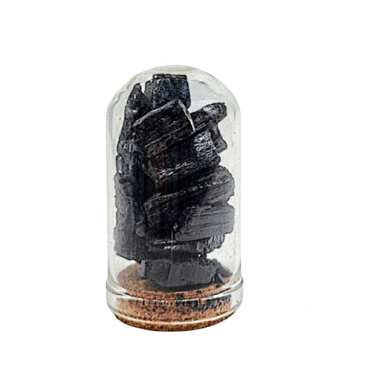 Home Decor -Small Decorative Bell -Black Tourmaline -15ml -Crystal Specimen -Aromes Evasions 