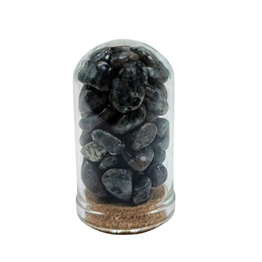 Home Decor -Small Decorative Bell -Flame Stone -15ml -Gemstone Bell -Aromes Evasions 