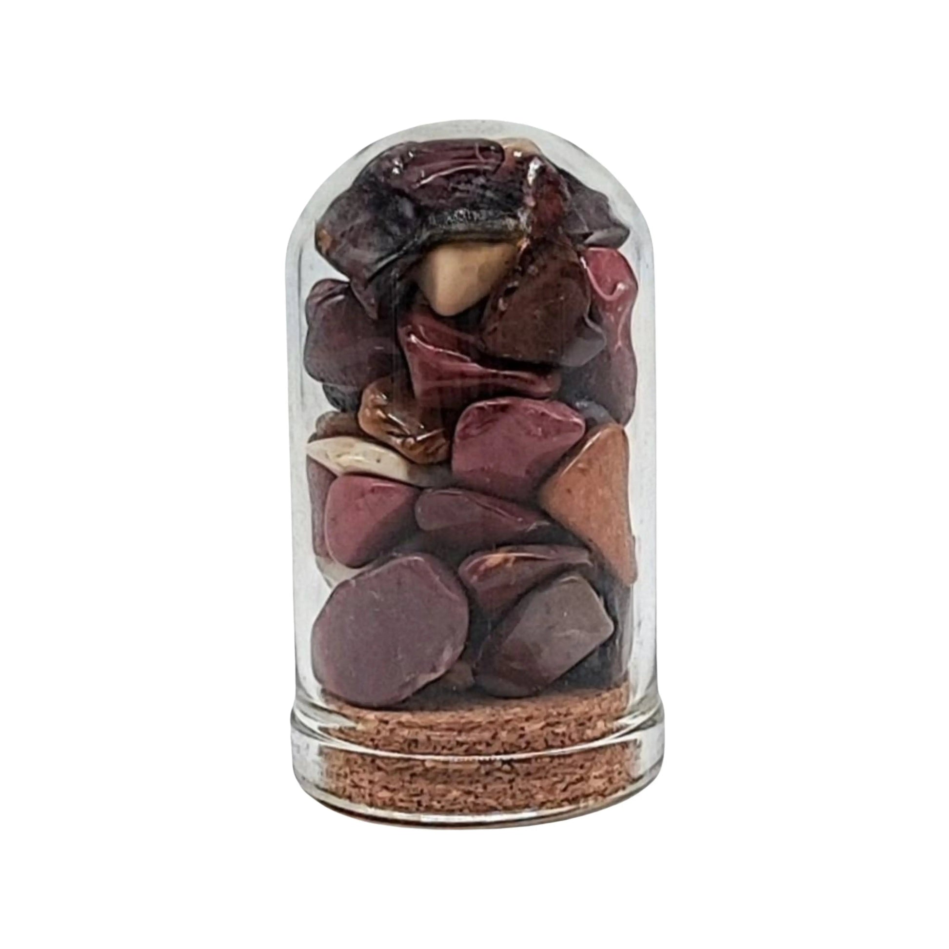 Home Decor -Small Decorative Bell -Mookaite -15ml -Gemstone Bell -Aromes Evasions 