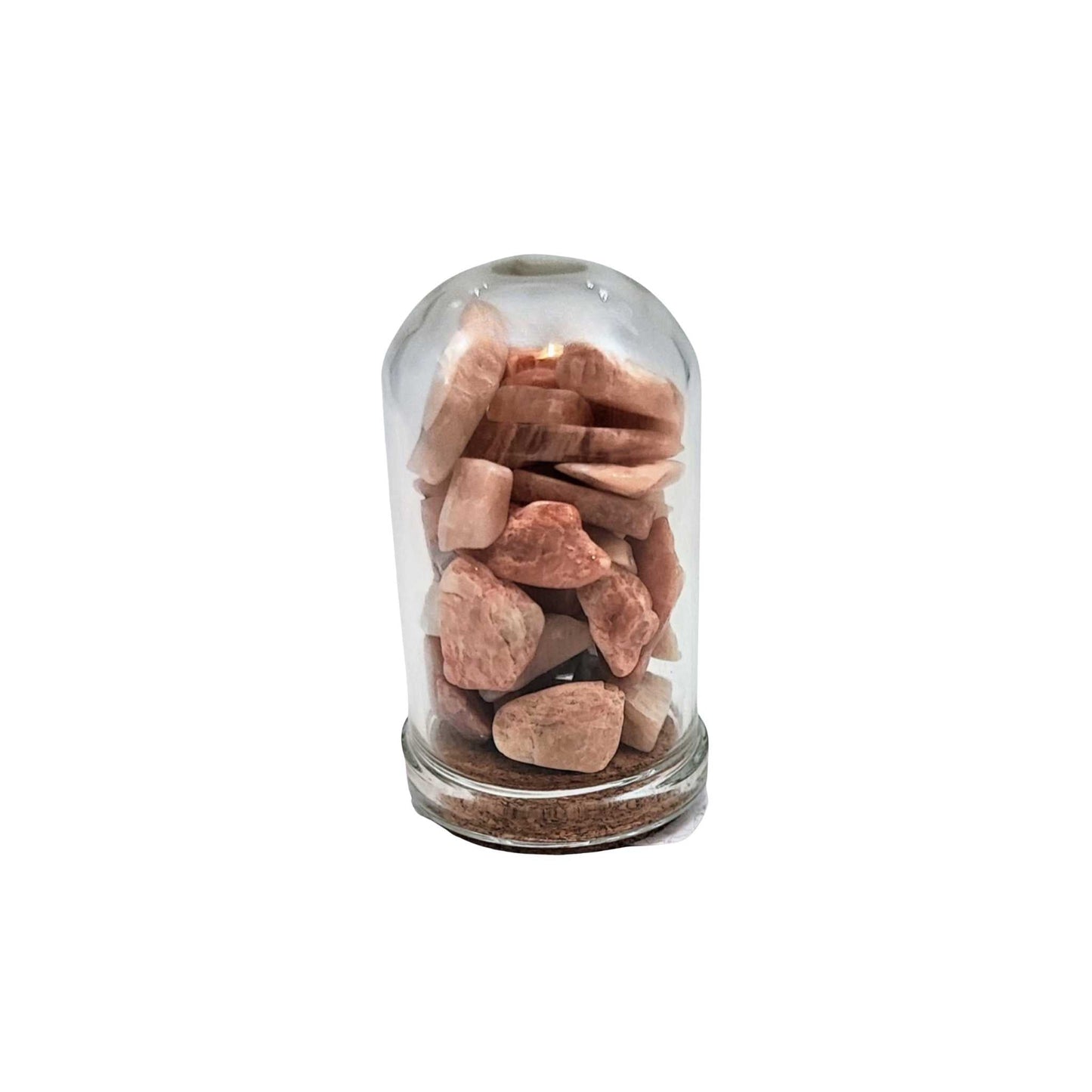 Home Decor -Small Decorative Bell -Moonstone -15ml -Crystal Specimen -Aromes Evasions 