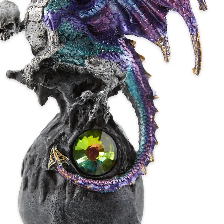 Home Decor -Statue -Mystical Dragon & Skull -Figurines -Aromes Evasions 