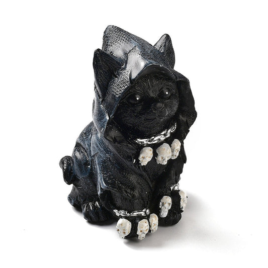 Home Decor -Black Cat with Cape - Arômes et Évasions